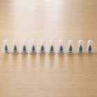 Black tubeless tire repair nails for cars and bikes