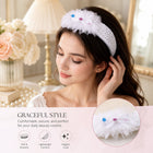 Cute floral baby headband styled for any occasion
