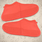 Foldable waterproof silicone shoe protector