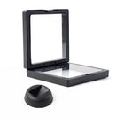 Detachable base of jewellery display box for versatile positioning