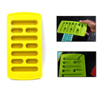 Ice trays stacked neatly in kitchen for storage