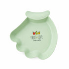 Safe and sturdy kids snack plate in vibrant color