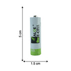 Packaged AA battery cells in a compact kit