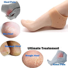 Silicone heel sleeves for children, breathable and snug