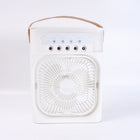CoolAura personal AC fan with 7-color LED