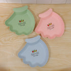 Easy-to-clean kids serving tray for snacks and fruits