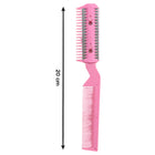 Hair thinning and trimming razor comb accessory