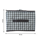 Home organization foldable fabric storage basket