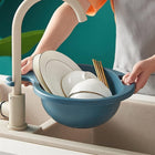 Drain basket designed for washing fruits and vegetables with fine drainage holes