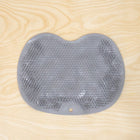 Anti-slip base of silicone foot scrubber mat