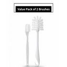 Close-up of brush bristles showing durability