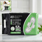 Beautiful Basics sanitary pads pack with neem & aloe vera for freshness