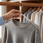 Multipurpose plastic wardrobe hangers for shirts and dresses