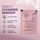 Portable personal hygiene wipes carried on the go