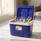 Portable 6L ice cooler box suitable for camping and picnics