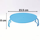 Kitchen and microwave compatible plastic serving tray