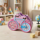 Safe and durable kiddie piggy bank in vibrant colours