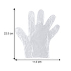 Plastic disposable gloves for sanitation and household use