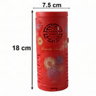 Portable bubble machine toy illuminated by LED lights for children