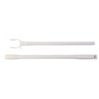 Clothes rod for hanging and retrieving garments efficiently