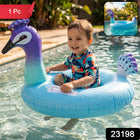Soft inflatable swim ring for children’s pool and beach activities