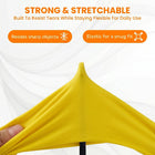 Waterproof yellow gloves ideal for dishwashing