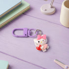 Stylish small keychain charm accessory
