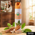 Sandalwood scent air freshener spray bottle for indoor use