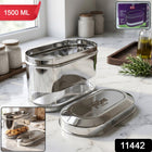 Kitchen storage container with see-through window from Supermom
